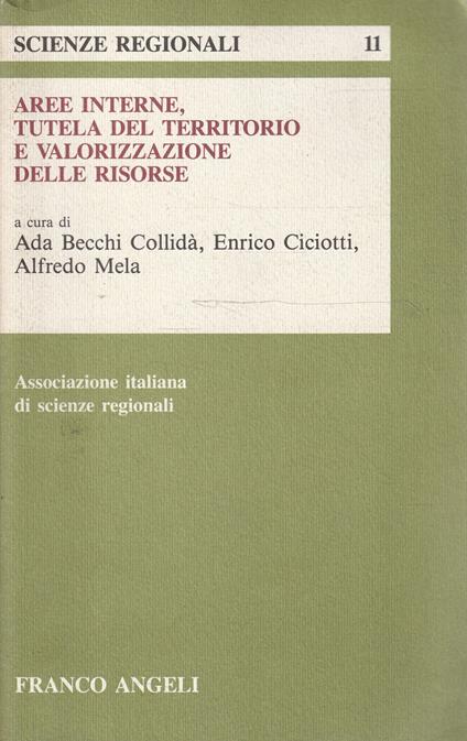 Aree interne, tutela del territorio e valorizzazione delle risorse - copertina