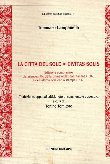 La città del sole - copertina