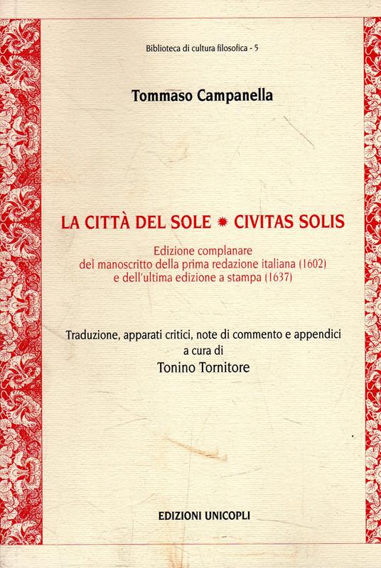 La città del sole - copertina