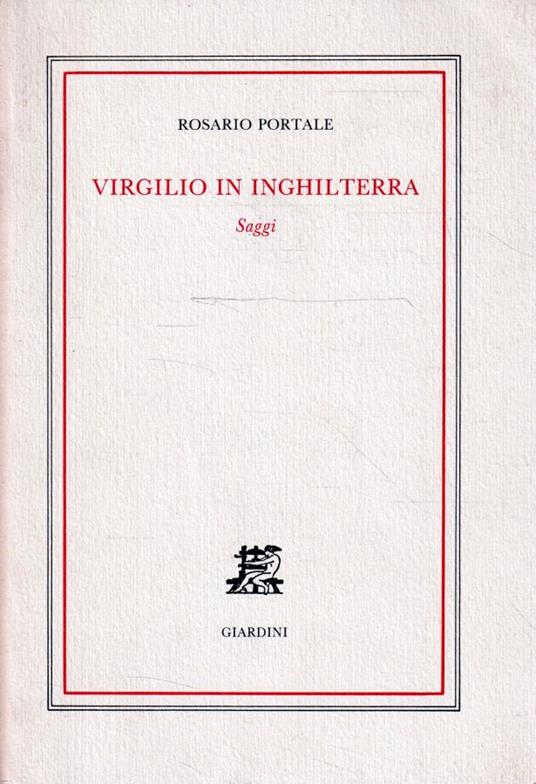 Virgilio in Inghilterra - Saggi - Rosario Portale - copertina