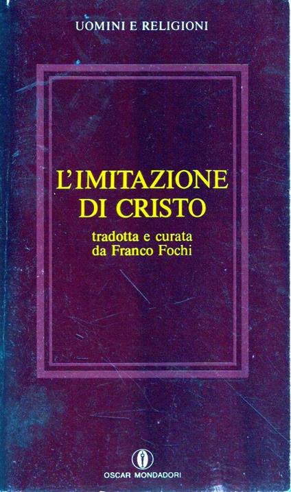 L' imitazione di Cristo - da Kempis Tommaso - copertina