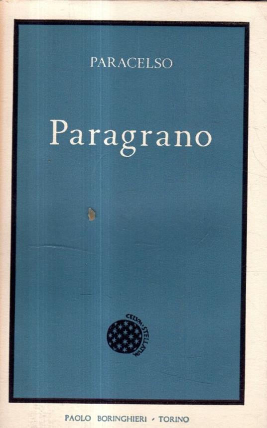 Paragrano - Paracelso - copertina