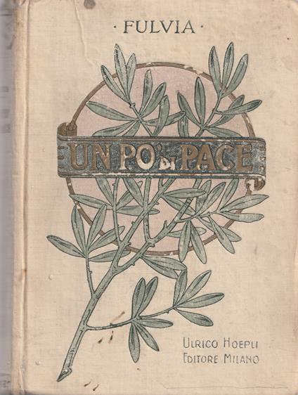 Un pò di pace. Letture giovanili - Fulvia - copertina