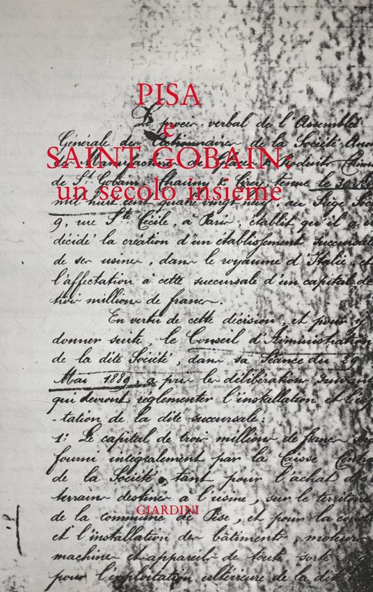 Pisa e Saint Gobain: un secolo insieme - copertina