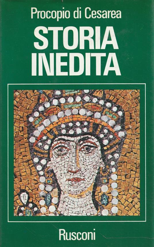 Storia Inedita - Procopio di Cesarea - copertina
