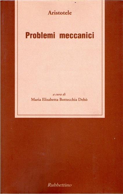 Problemi meccanici - copertina