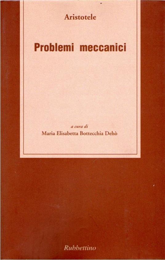Problemi meccanici - copertina