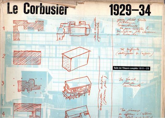 Le Corbusier et Pierre Jeanneret. Oeuvre complète de 1929-1934 - copertina