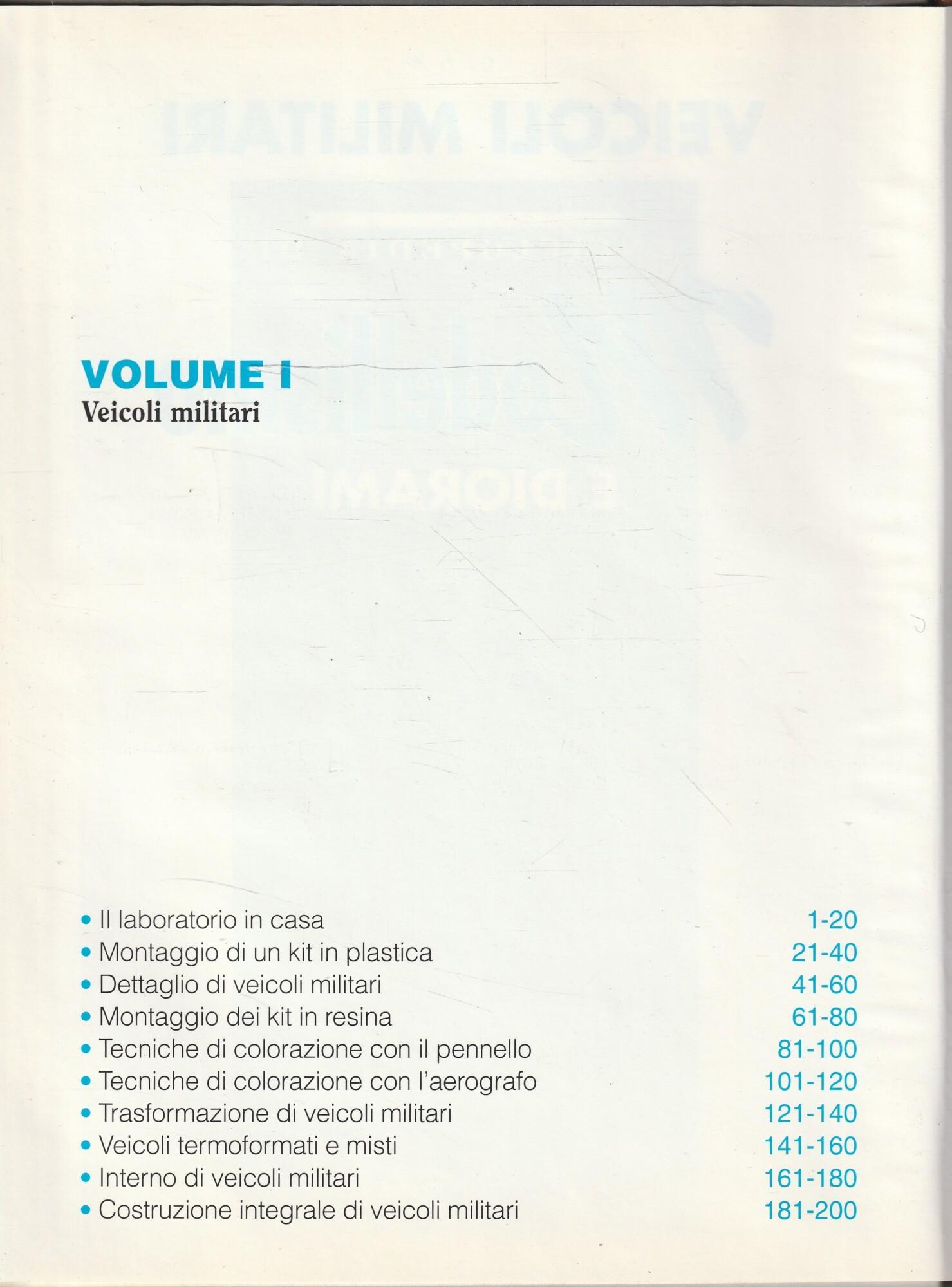 Veicoli militari. Enciclopedia di modellismo e diorami. Vol. I