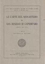 Le carte del monastero di San Benigno di Capodifaro (secc. XII-XV)