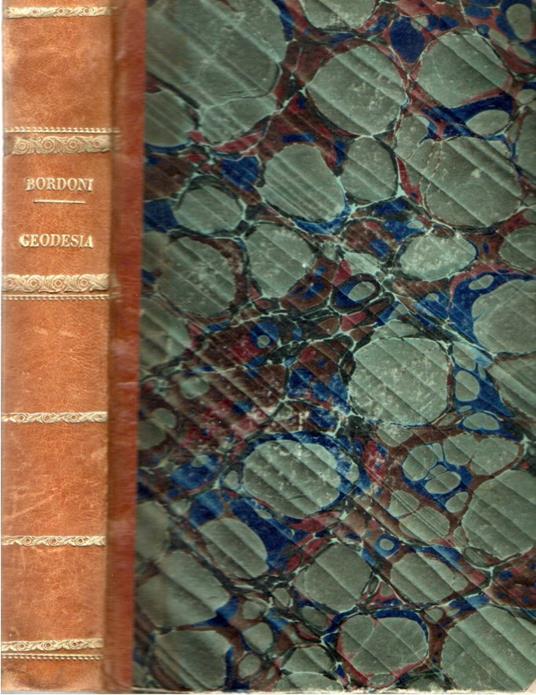 Trattato di Geodesia elementare - Antonio Bordoni - copertina