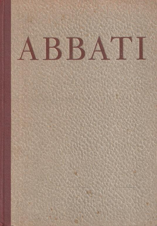 Giuseppe Abbati - Renzo Baldaccini - copertina