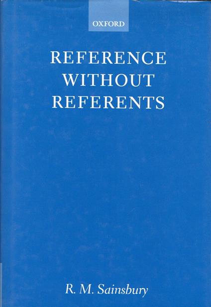 Reference without Referents - copertina