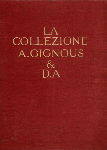 La collezione A. Gignous & D. A - copertina