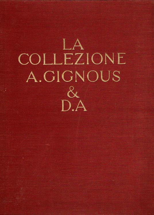 La collezione A. Gignous & D. A - copertina
