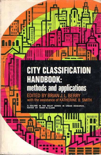 City classification handbook : Methods and Applications - copertina