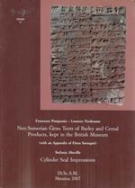 Neo-Sumerian Girsu Texts of Barley and Cereal Products, kept in the British Museum - Cylinder Seal Impressions