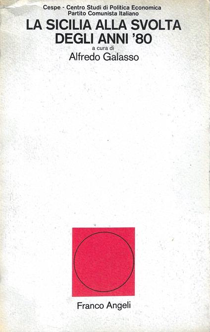 La Sicilia alla svolta degli anni '80 - copertina