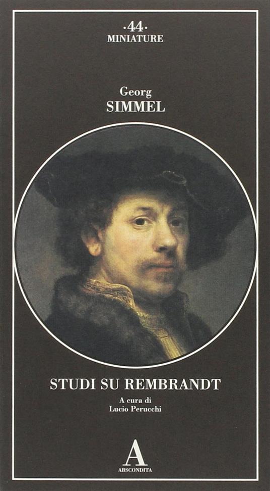 Studi su Rembrandt - Georg Simmel - copertina
