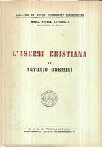 L' ascesi cristiana in Antonio Rosmini