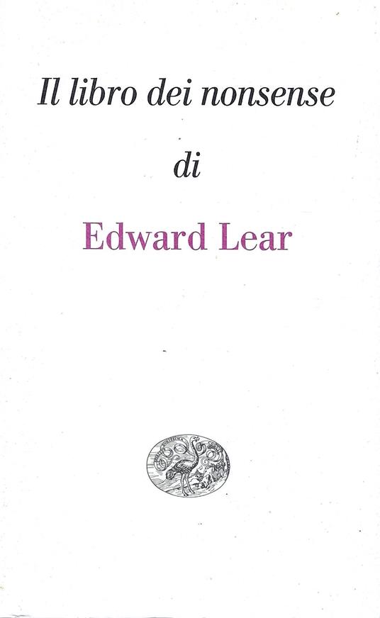 Il libro dei nonsense - Edward Lear - copertina