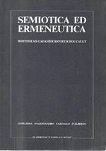 Whitehead Gadamer Ricoeur Foucault - Semiotica ed ermeneutica