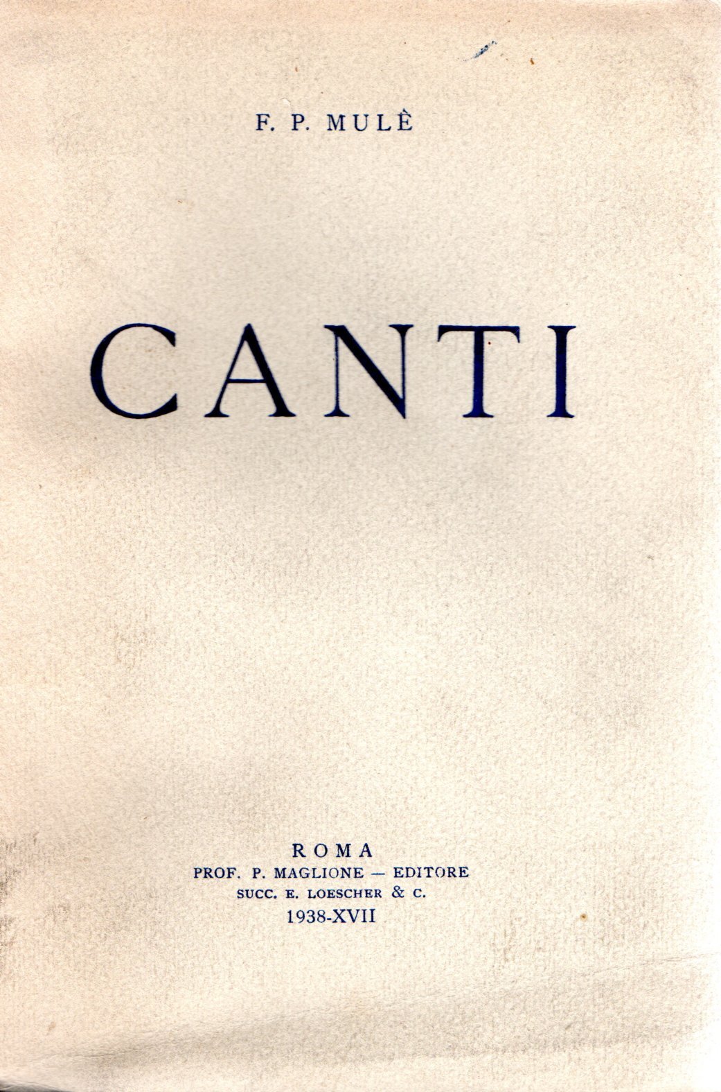 Zefiro libri