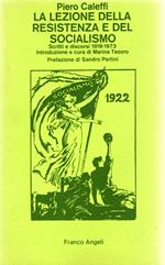 La lezione della resistenza e del socialismo