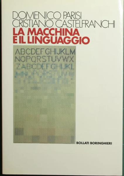 La macchina e il linguaggio - Domenico Parisi - copertina