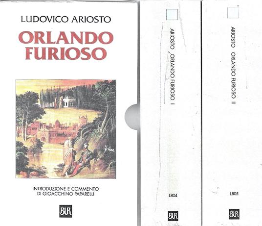 Orlando furioso (2 volumi) - Ludovico Ariosto - copertina