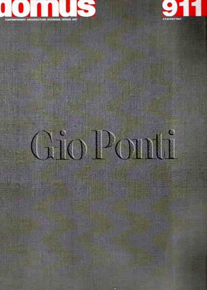 Gio Ponti - copertina