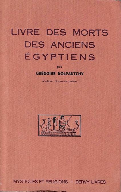 Livre des morts des anciens Égyptiens - copertina