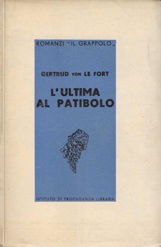 L' ultima al patibolo - copertina