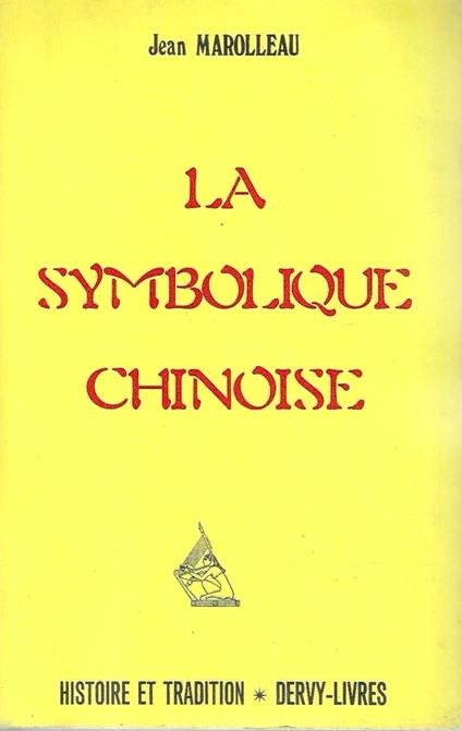 La symbolique chinoise - copertina