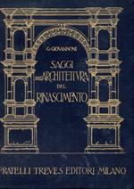 Saggi sull'architettura del Rinascimento
