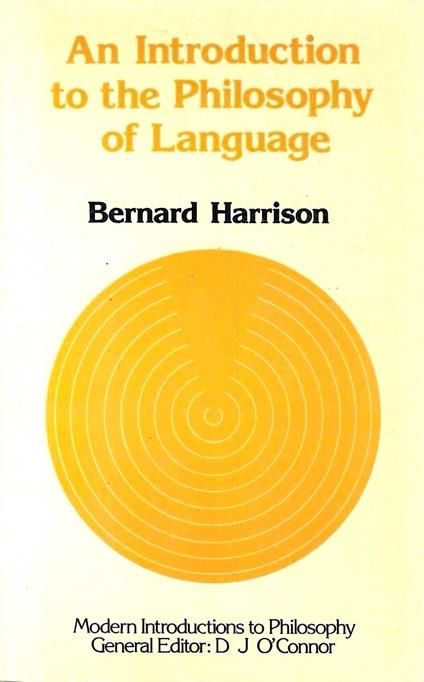 An Introduction to the Philosophy of Language - copertina