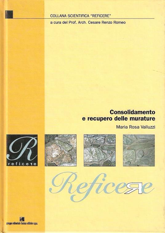 Consolidamento e recupero delle murature - copertina