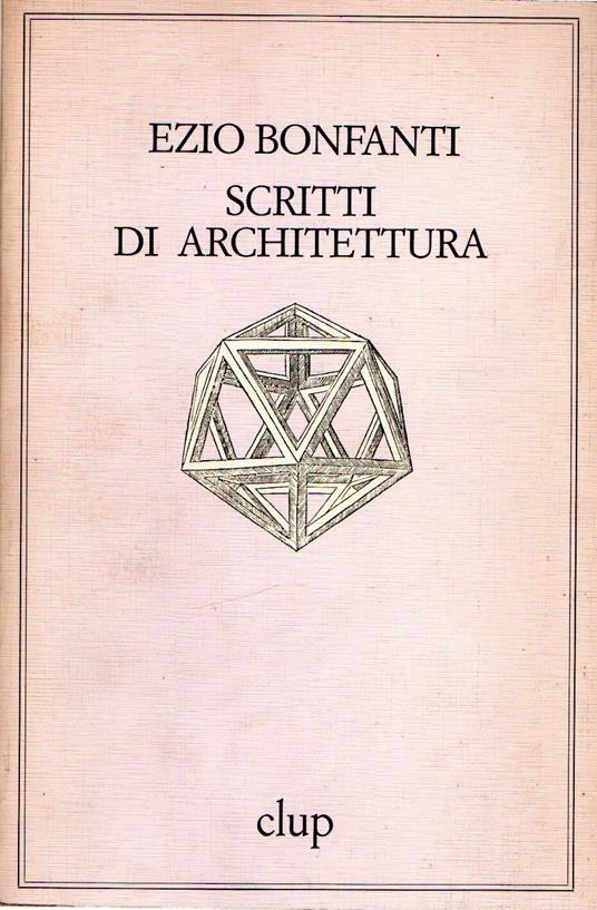 Scritti di Architettura - copertina