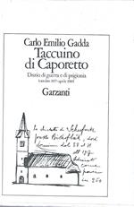 Taccuino di Caporetto. Diario di guerra e di prigionia (ottobre 1917-aprile 1918)