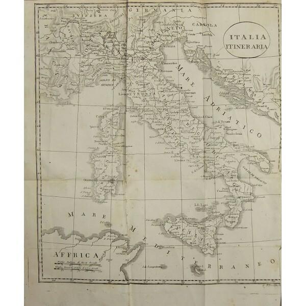Itinerario d'Italia, o sia: Descrizione di CXXXVI viaggi per le strade più frequentate sì per posta che altrimenti alle principali città d'Italia, coll'indicazione delle distanze, dei migliori alberghi, degli oggetti più interessanti di belle arti, a