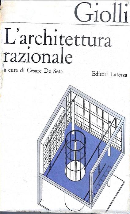 L' architettura razionale - Raffaello Giolli - copertina