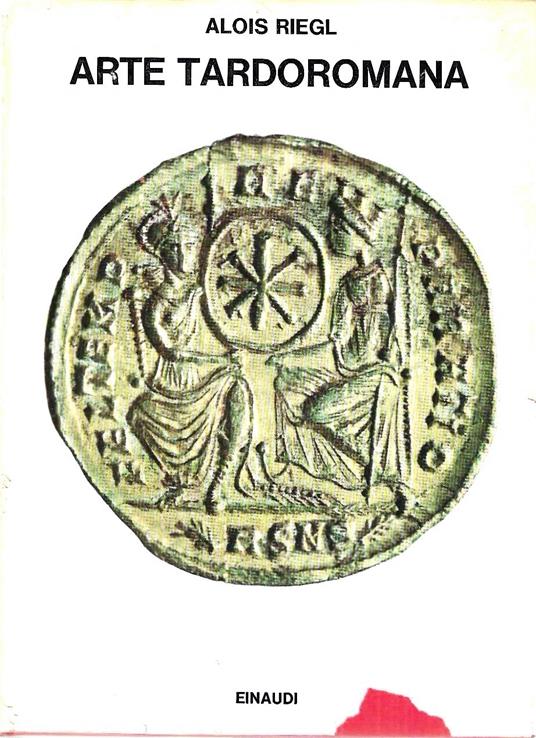 Arte tardoromana - Alois Riegl - copertina