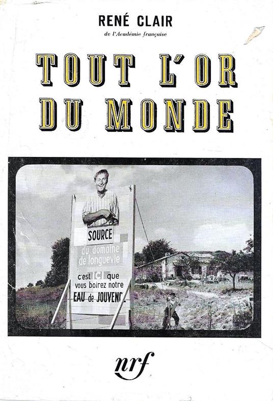 Tout l'or du monde - René Clair - copertina