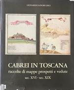 Cabrei in Toscana. Raccolte di mappe, prospetti e vedute sec. XVI - sec- XIX