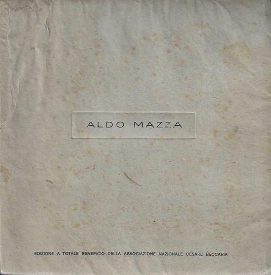 Aldo Mazza - copertina