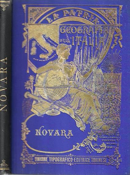 Provincia di Novara (La Patria - Geografia dell'Italia, vol. V) - Gustavo Strafforello - copertina