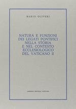 Natura e funzioni dei legati pontifici nella storia e nel contesto ecclesiologico del Vaticano II