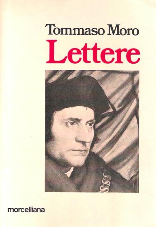 Lettere - Tommaso Moro - copertina