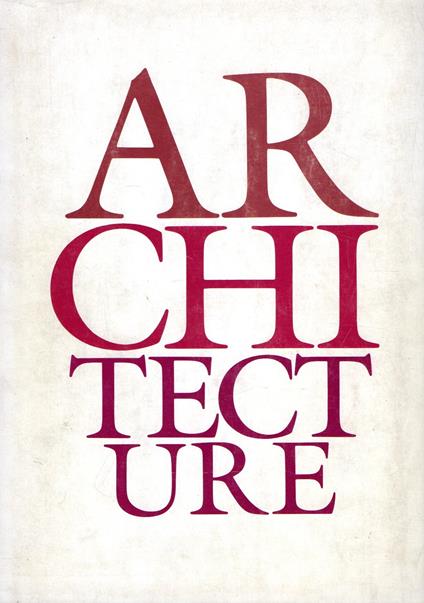 Architecture : vocabulaire - copertina