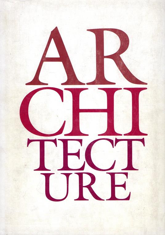 Architecture : vocabulaire - copertina